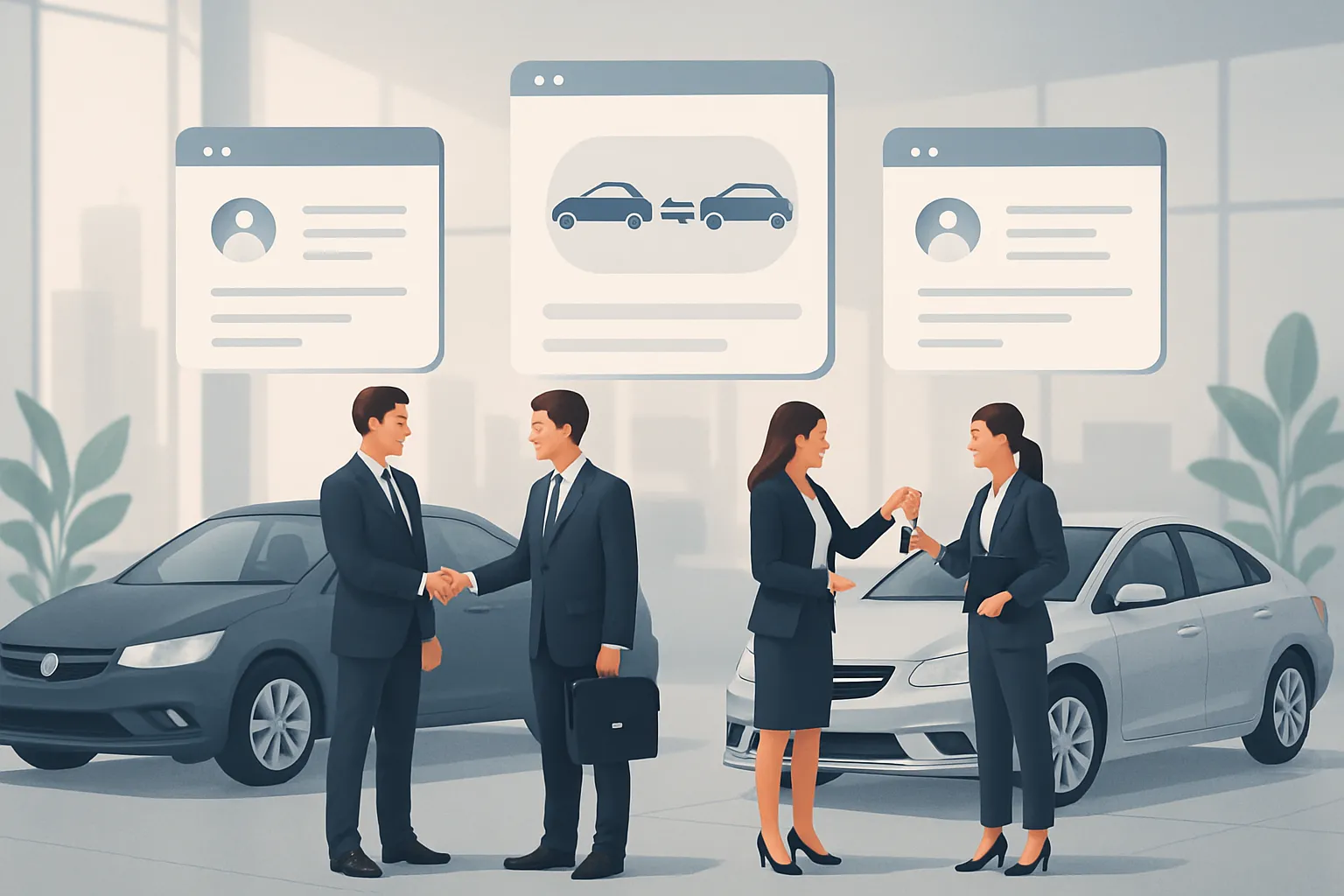 Araç takası ile filo yenileme sürecinde şirket araçlarının modern bir platformda değişimi